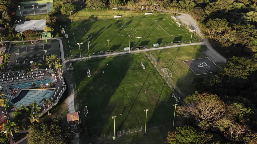 Campo de Futebol com Medidas Oficiais